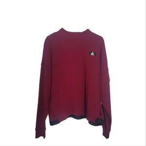 Reebok Women's Long Sleeve Mockneck Crop Top Size XXXL